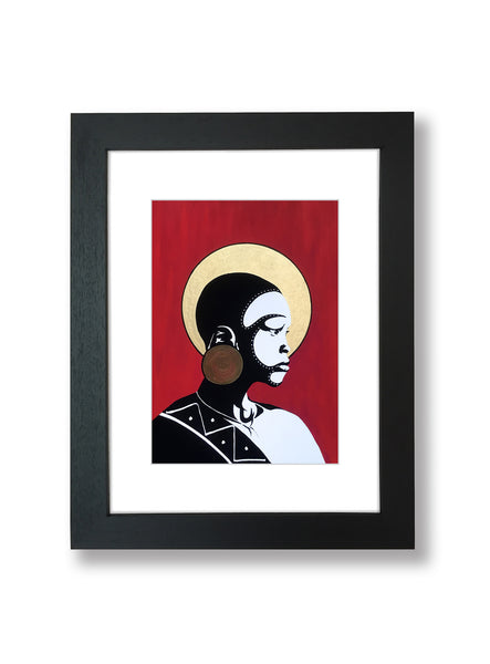 african art framed