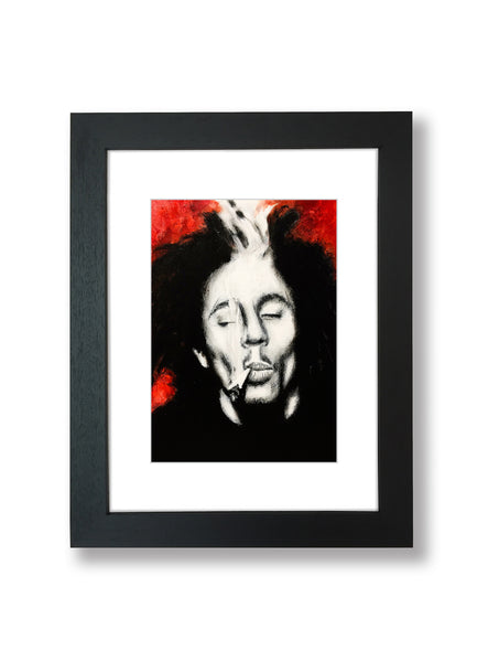 new bob marley art framed