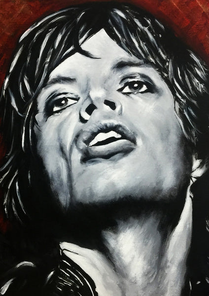 new mick jagger art
