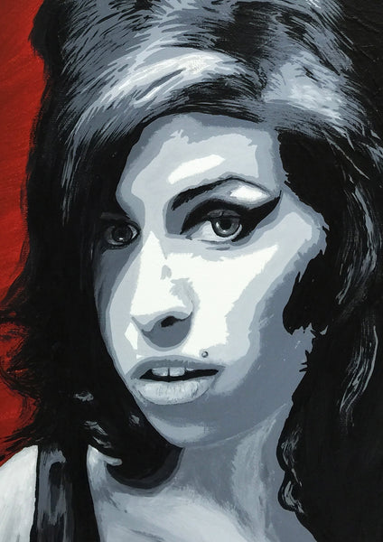 amy winehouse art, whinehouse art print