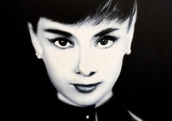 audrey hepburn art