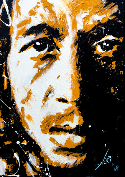 bob marley art