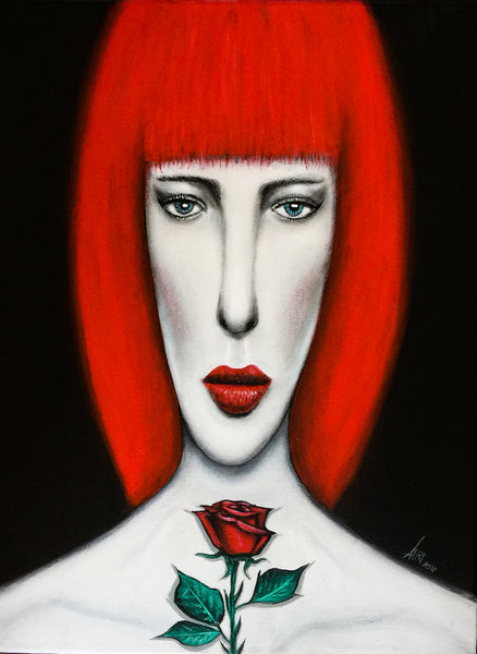 where the wild roses grow art